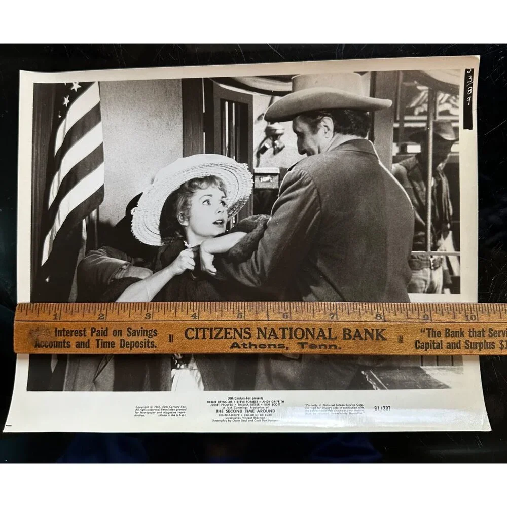 Vintage Debbie Reynolds The Second Time Around 1961 ‘Fighting Crooks’ Movie Stil - Picture 10 of 15